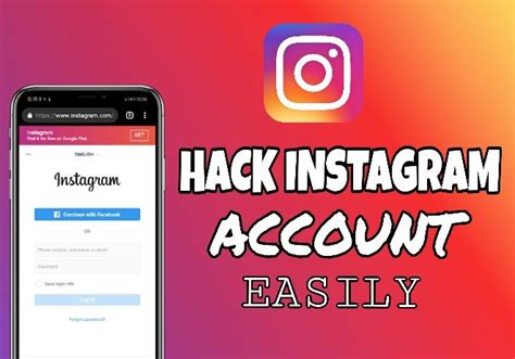 Start Hacking Instagram Account 